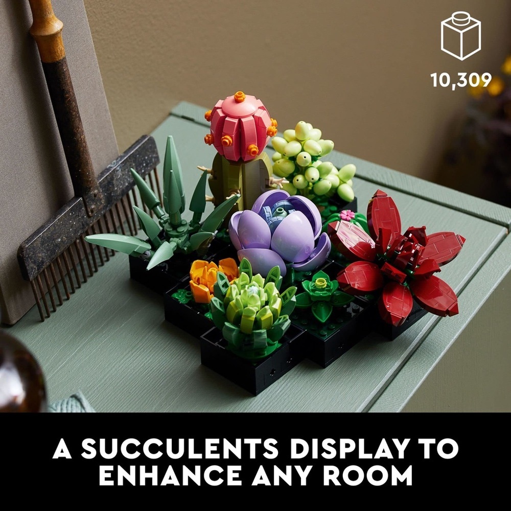 NWT LEGO Icons Succulents Botanicals Collection 10309 - Picture 3 of 6